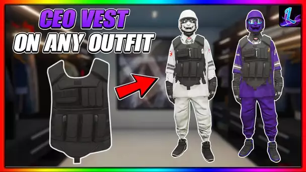 GTA 5 ONLINE HOW TO GET CEO VEST ON ANY OUTFIT AFTER PATCH (1.62)