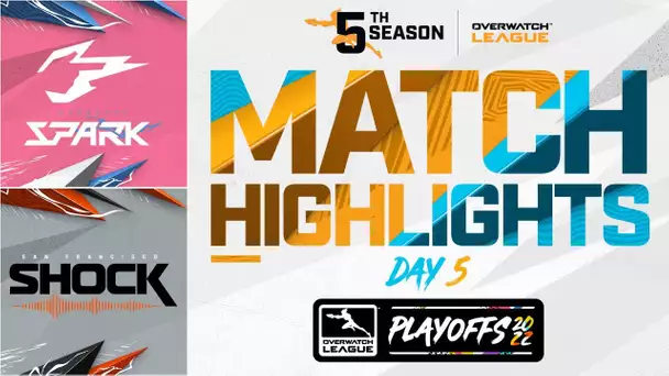 @Hangzhou Spark vs @San Francisco Shock  | Playoffs Highlights | Day 5
