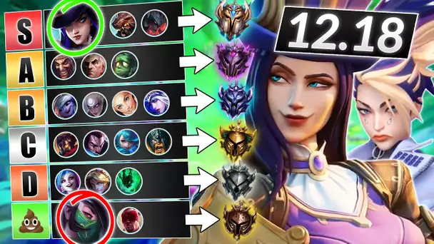 NEW Champions TIER LIST for Patch 12.18 - BEST META Champs of EVERY Role - LoL Update Guide