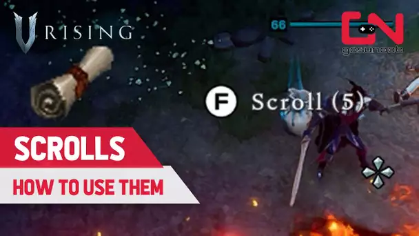 V Rising How to Use SCROLLS