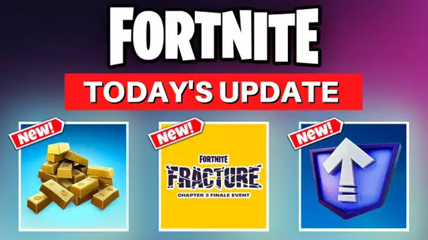 Today's Fortnite Update! (Level Up Fast, Chapter 4, Live Event)